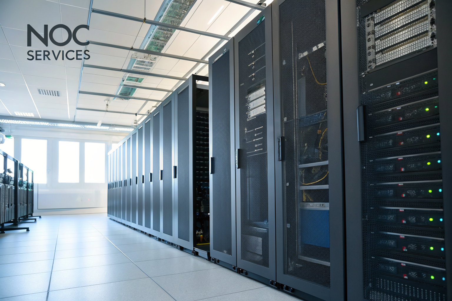 HEX64 InfoSolutions NOC monitoring operations centre in Noida